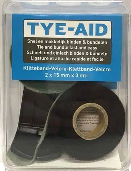 tye aid klittenband verpakking
