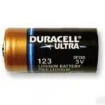 duracell cr 123a batterij