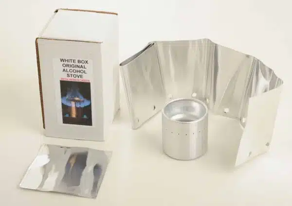 White Box Stove set