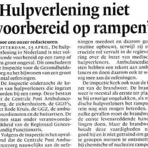 Noodpakket onderdelen