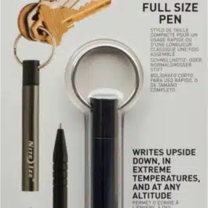 Nite Ize Inka® Sleutelhanger pen Zwart - Afbeelding 1