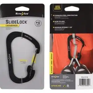 karabiner zwart 45kg