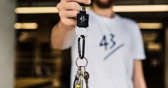 Karabiner gebruik