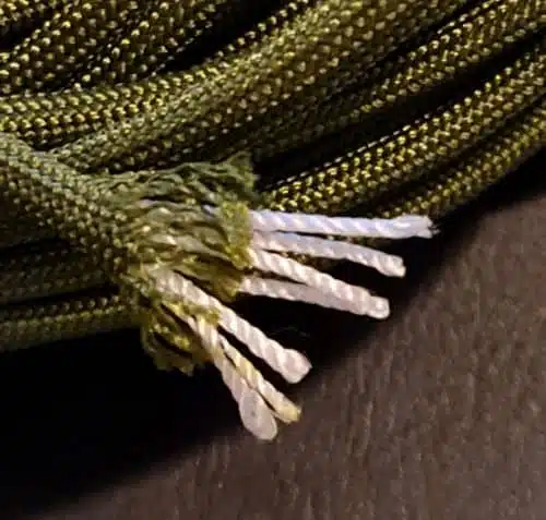 paracord 550 zwart
