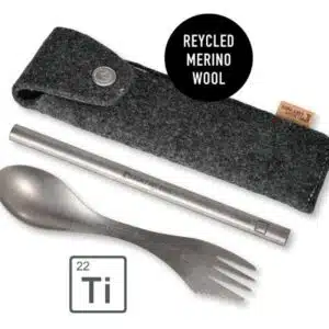 spork en rietje titanium lmf