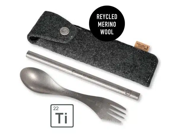 spork en rietje titanium lmf