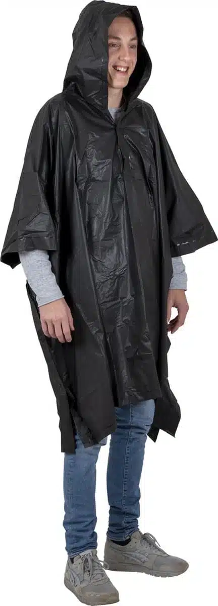 bo camp poncho zwart