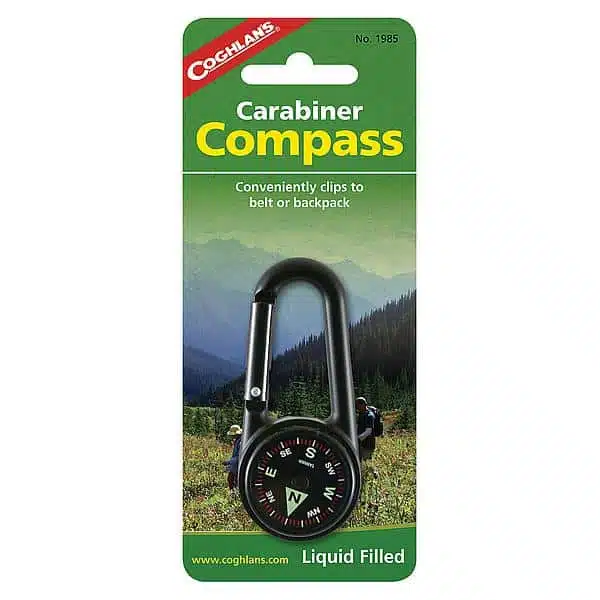 coghlans karabiner met kompas