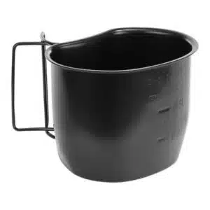 legermok rvs zwart 750ml bcb