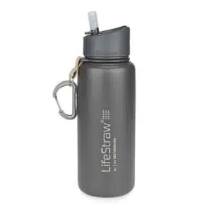Lifestraw 2 go RVS grijs