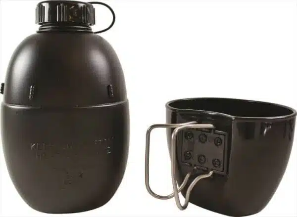 Waterbottle-mug H2F zwart