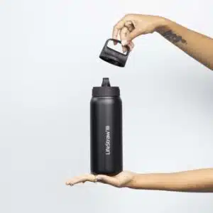 lifestraw go 2.0 staal zwart 1 lt