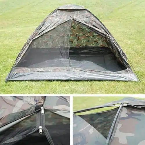 camouflage tent 2 persoons