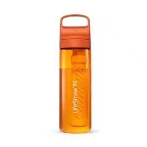 LifeStraw Go 2.0 waterfles is een zeer praktisch drinkfles. Geen overtollige kilo's mee sjouwen om over voldoende drinkwater te beschikken.