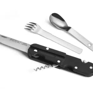 campingbestek zwart