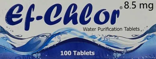 ef-chlor waterzuiveringstabletten set