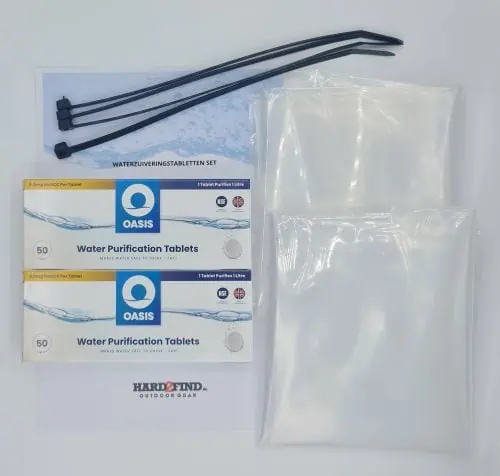 oasis waterzuiveringstabletten set h2f